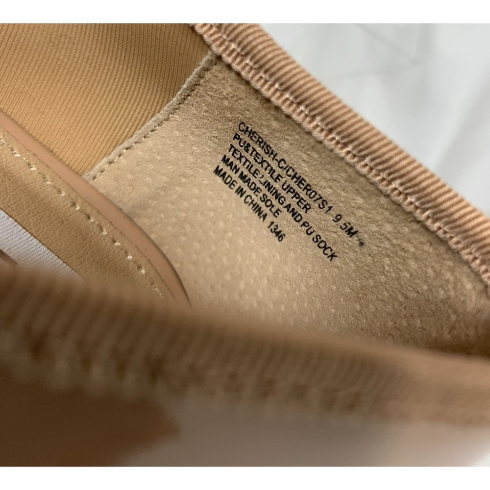 Steve Madden Ballet Pump Shoes Womens 9.5 Pink Cap Toe "Cherish" Low Block Heel‎ - Picture 7 of 9
